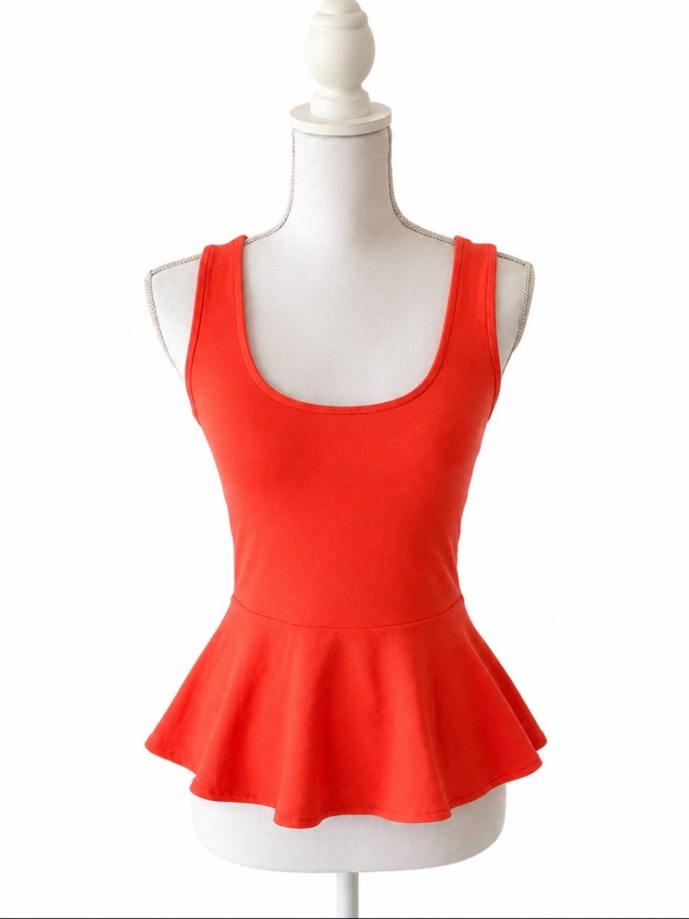 bebe Peplum Tank Top